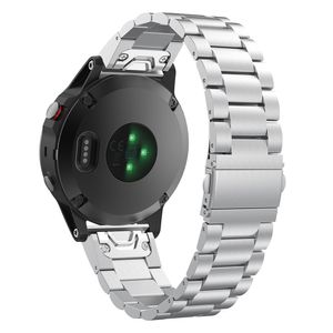 Garmin Fenix 5 / Forerunner 935 Klokkereim i Rustfritt Stål - Sølv