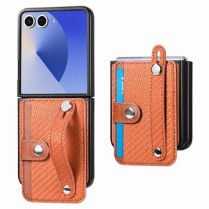 Samsung Galaxy Z Flip7 5G Skal - Brun