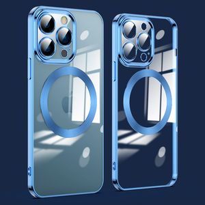 iPhone 12 Pro Kuori MagSafe-yhteensopiva TPU - Tummansininen