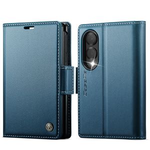 CASEME Samsung Galaxy Z Fold8 Flip Cover med RFID blokering - Blå