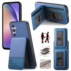 Samsung Galaxy A17 5G Deksel med Kortspor - Blå