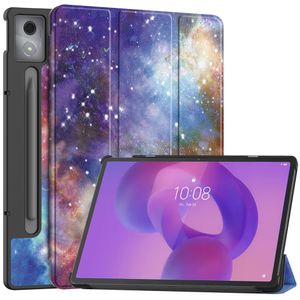 Lenovo Idea Tab Pro Etui med Stativ og Mønsterdesign – Lilla