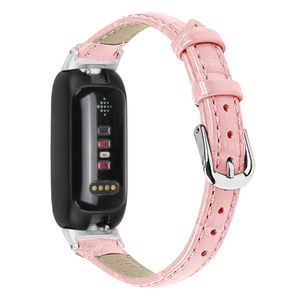 Fitbit Inspire 3 Klokkereim PU-skinn – Rosa