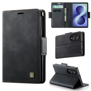 AUTSPACE Samsung Galaxy Z Fold8 Lompakkokotelo PU-nahka RFID-suojattu - Musta