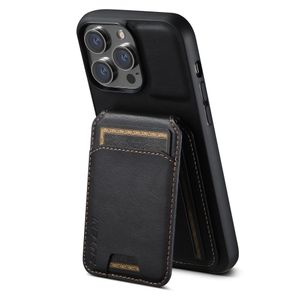 SUTENI iPhone 14 Pro Max Wallet Case - Black