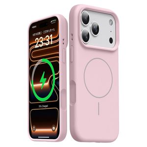 iPhone 18 Pro/17 Pro MagSafe deksel i silikon - Rosa