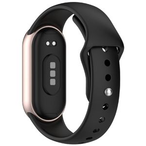 Xiaomi Smart Band 10/9/8 Silikoni Kellonranneke – Musta