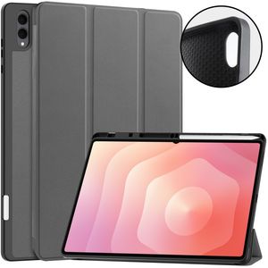 Samsung Galaxy Tab S12 Ultra/S11 Ultra Tri-fold stativfodral - Grå