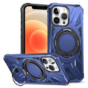 iPhone 12 Pro Max Cover med Ringholder - Mørkeblå