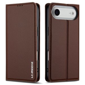 LC.IMEEKE iPhone Air Lompakkokotelo - Ruskea