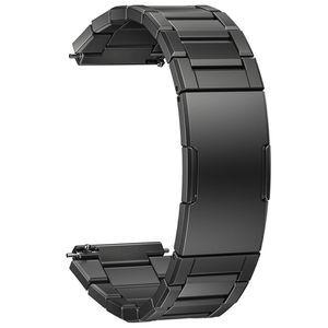 Samsung Gear S3 classic/frontier/Gear2 jne. titaaninen kellonranneke – musta