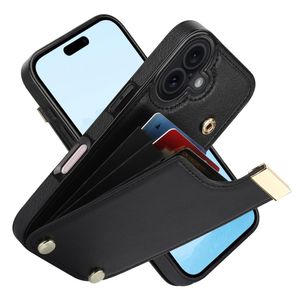 iPhone 17 Skal med Korthållare - Svart