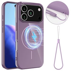 iPhone 17 Pro Case with Carrying strap - Purple