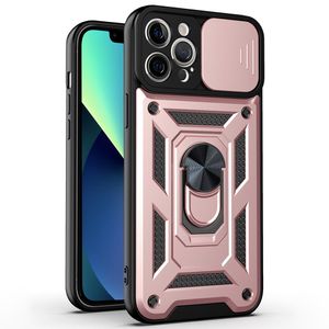 iPhone 11 Pro Max Skal Kickstand Plast – Roséguld
