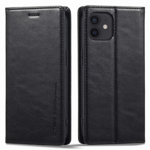 LC.IMEEKE iPhone 12 Mini Wallet Cover - Black