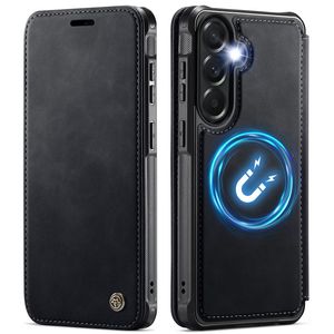 CASEME 053  Samsung Galaxy A17/A16/A26 Lompakkokotelo MagSafe RFID-estävä - Musta