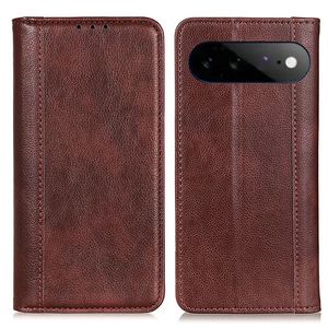 Google Pixel 11 Pro XL Lommeboketui PU-lær – Brun