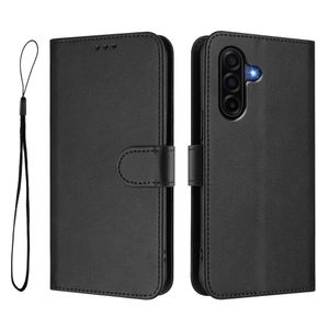 Samsung Galaxy A57 5G Pungetui RFID-blokerende Stativ - Sort