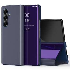Samsung Galaxy Z Fold7 5G Fodral med genomskinlig vy - Lila