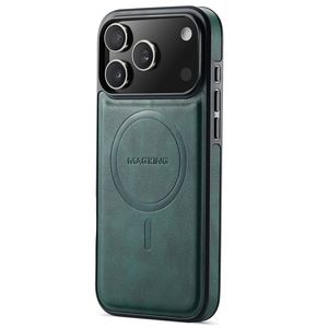 MAGKING K1 iPhone 18 Pro Max / 17 Pro Max MagSafe Deksel i PU-skinn - Grønn