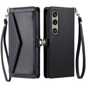 Sony Xperia 1 VII Fodral med Bärrem - Svart