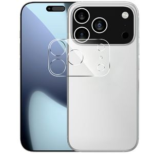 iPhone 18 Pro Linsskydd Härdat Glas Full Täckning - Transparent