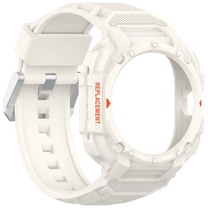 Samsung Galaxy Watch Ultra/Ultra2 silikon klokkerem med deksel - Starlight