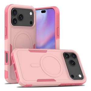 iPhone 17 Pro Max MagSafe Deksel Støtsikkert - Rosa