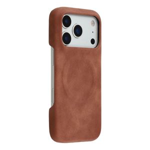 iPhone 18 Pro Max/17 Pro Max MagSafe Deksel PU-lær - Brun