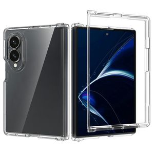 Samsung Galaxy Z Fold8 Cover med akrylbagside - Gennemsigtig