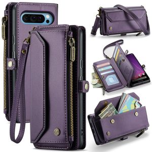CASEME Google Pixel 10 Pro XL Fodral med 10 Kortfack - Lila