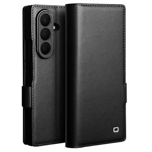 QIALINO Samsung Galaxy Z Fold8 Ultra Flip cover i ægte læder - Sort