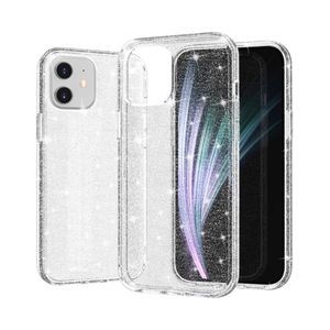 iPhone 12 Mini Case Glitter - Silver