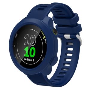 Garmin Forerunner 158 Klokkereim med Deksel - Mørkeblå