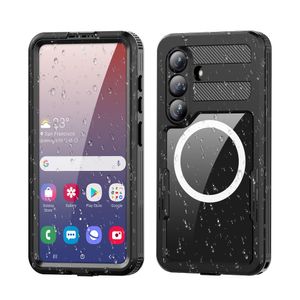 REDPEPPER Samsung Galaxy S26 MagSafe-deksel - Gjennomsiktig/Svart