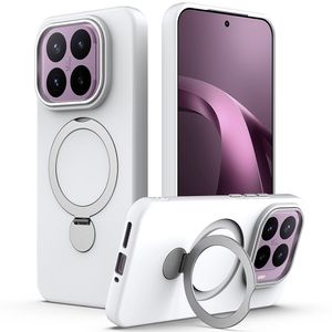 Xiaomi 17T Pro MagSafe-kuori rengasjalustalla - Valkoinen