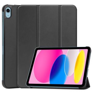 iPad A16 11" 2025 / 10.9" 2022 Tri-fold flip cover - Sort