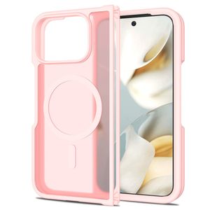 Google Pixel 10 Pro Fold Cover med MagSafe - Lyserød