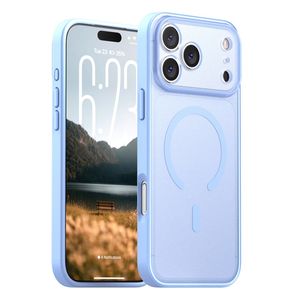 IPAKY iPhone 18 Pro Max/17 Pro Max MagSafe Kuori - Vauvan sininen