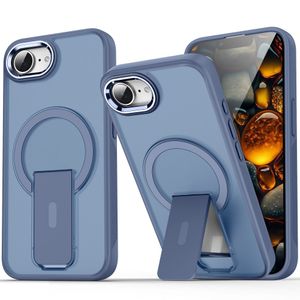 iPhone 16e Case MagSafe Compatible with Kickstand – Dark Blue