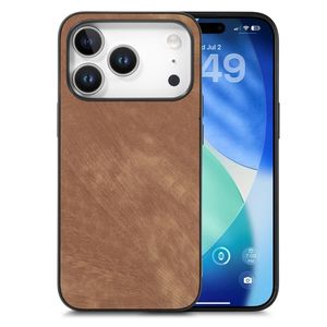 iPhone 18 Pro Max/17 Pro Max Skal i PU-läder - Brun