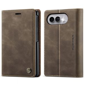 CASEME iPhone Duo Lompakkokotelo RFID-suojauksella - Ruskea