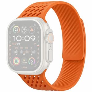 Apple Watch 42 / 41/ 40 / 38mm Klockarmband i Silikon - Orange