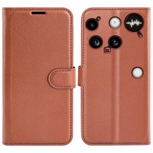 Nothing Phone (3) Wallet Cover - Brown