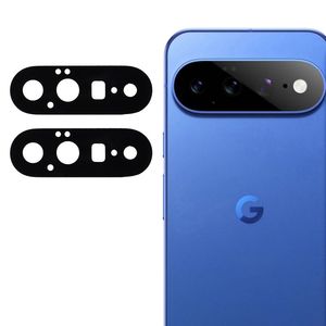 Google Pixel 11 Linsebeskyttelse Hærdet Glas 2-Pak - Sort