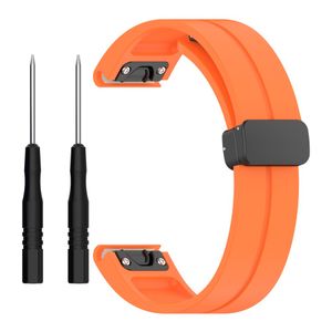 Garmin Fenix 8 47mm etc. Watch Strap with Tools - Orange