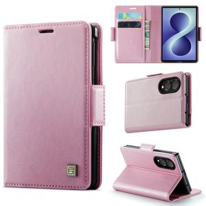 AUTSPACE Samsung Galaxy Z Fold8 Lompakkokotelo PU-nahka RFID-suojattu - Vaaleanpunainen