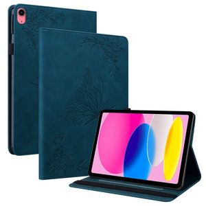 iPad A16 11" (2025)/10th gen 10.9" (2022) suojakuori korttipaikalla ja kynätelineellä – sininen