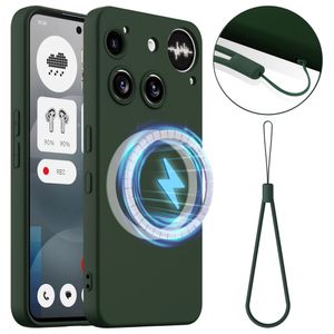 Nothing Phone (3) 5G MagSafe Silicone Case - Dark Green