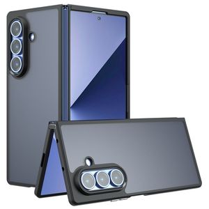 Samsung Galaxy Z Fold8 Ultra Stødsikkert Cover - Gennemsigtig sort